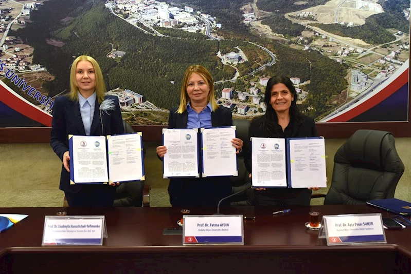 OMÜ ile Kiev Üniversitesi arasında iş birliği protokolü