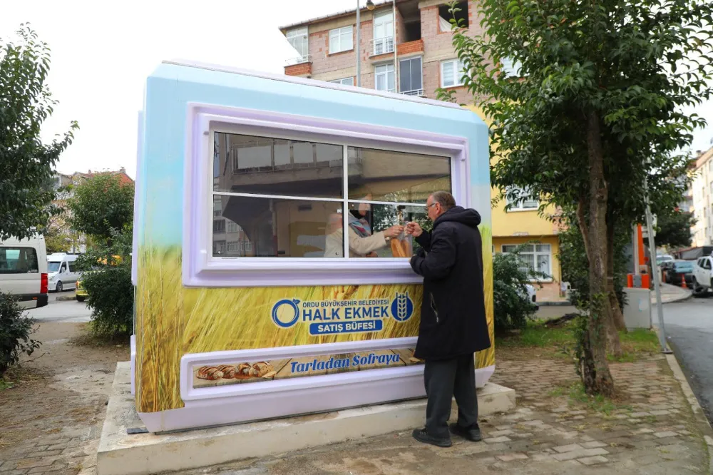 Ordu Büyükşehir Belediyesi Halk Ekmek Tesisi Faaliyete Geçti, Ekmek Fiyatı 8 TL