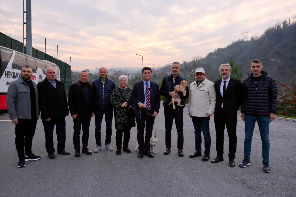 Trabzon Futbol Kulübü Başkanı Celil Hekimoğlu, Sokak Hayvanları Yumak ve Tarçın