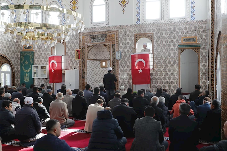 Hatay’da yapımı tamamlanan cami törenle hizmete girdi