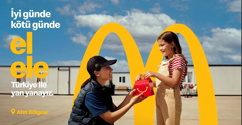 McDonald’s Türkiye’den ‘Yan Yana’ kampanyası