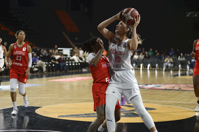 ÇBK Mersin- Kayseri Basketbol: 79-73