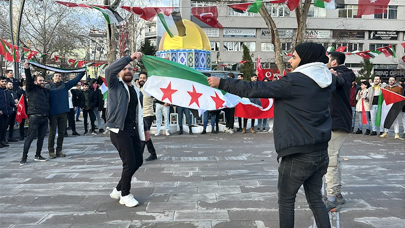 Kütahya’da Suriyelilerden lokumlu kutlama 