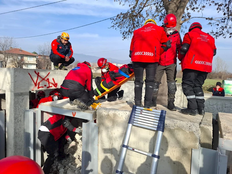 Bolu Sağlık Arama Kurtarma Derneği AFAD tarafından akredite edildi 