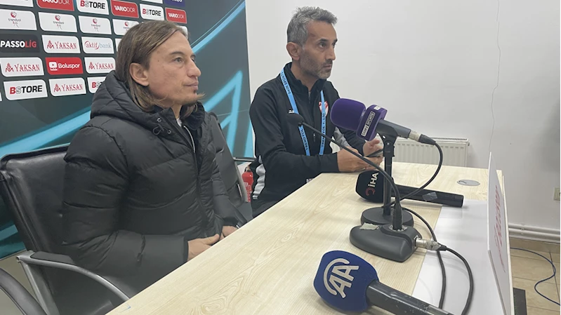 Boluspor-MKE Ankaragücü maçının ardından
