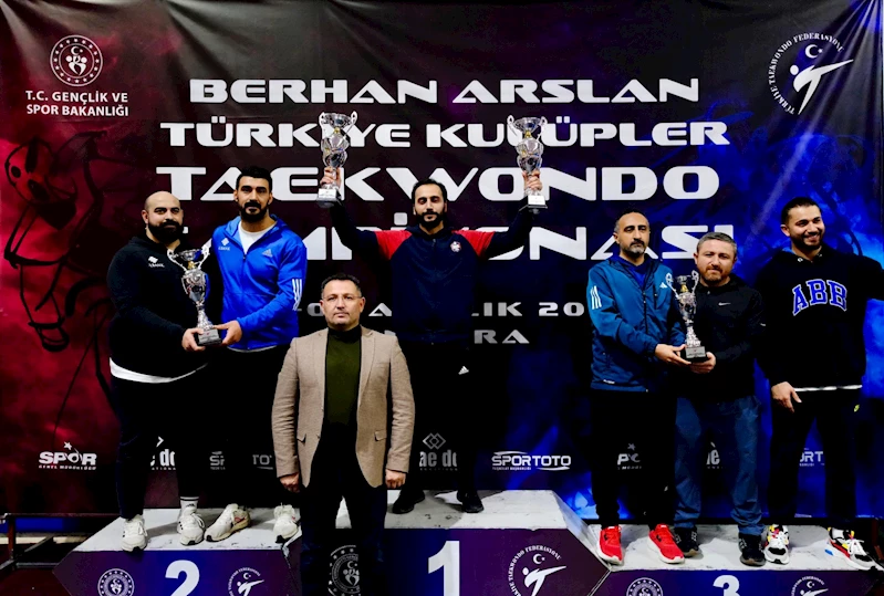 Türkiye Kulüpler Taekwondo Şampiyonası Ankara’da sona erdi