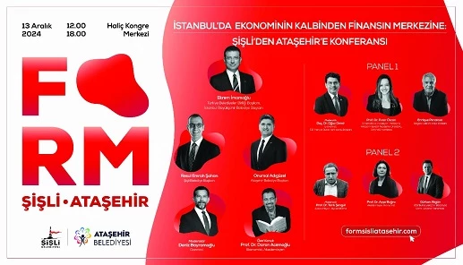 İstanbul’da ‘Ekonominin Kalbinden Finansın Merkezine: Şişli-Ataşehir Konferansı’ düzenlenecek