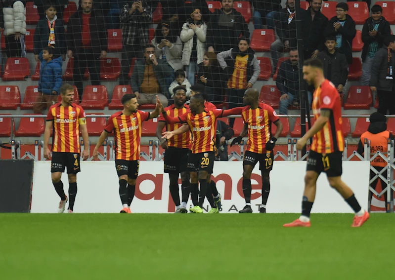 Kayserispor 9.5 ay sonra ilk iç saha galibiyetini aldı