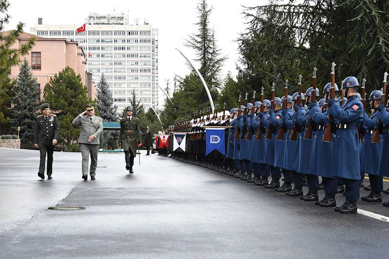 Genelkurmay Başkanı Gürak, Arnavut mevkidaşı Kıngjı ile görüştü