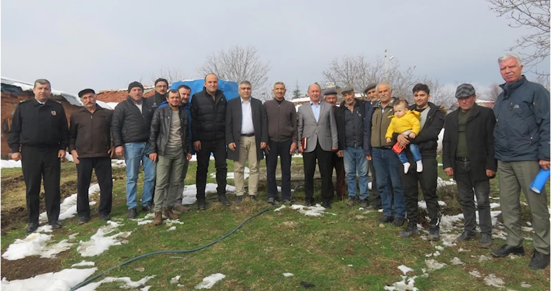 Merzifon Kaymakamı Karaaslan köy ziyaretlerini sürdürüyor