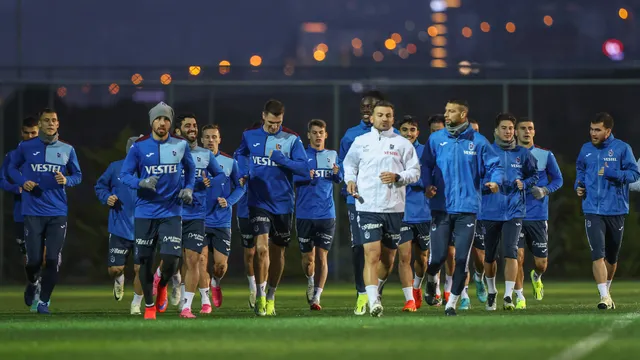 Trabzonspor, Pendikspor maçı hazırlıklarını sürdürdü