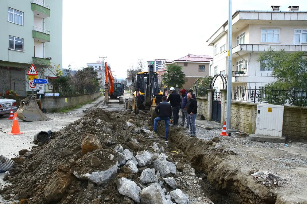 Başkan Avni Kahya çalışmaları yerinde inceledi