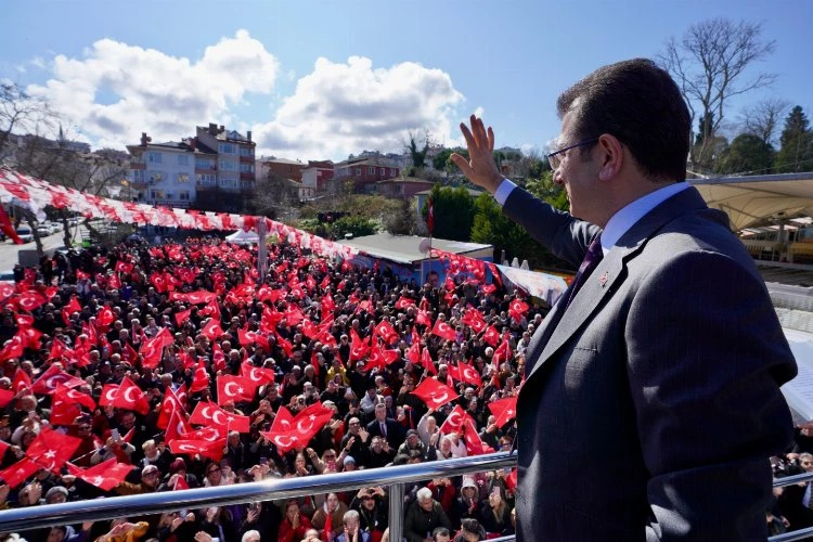 Başkan İmamoğlu halk buluşmasına Şile