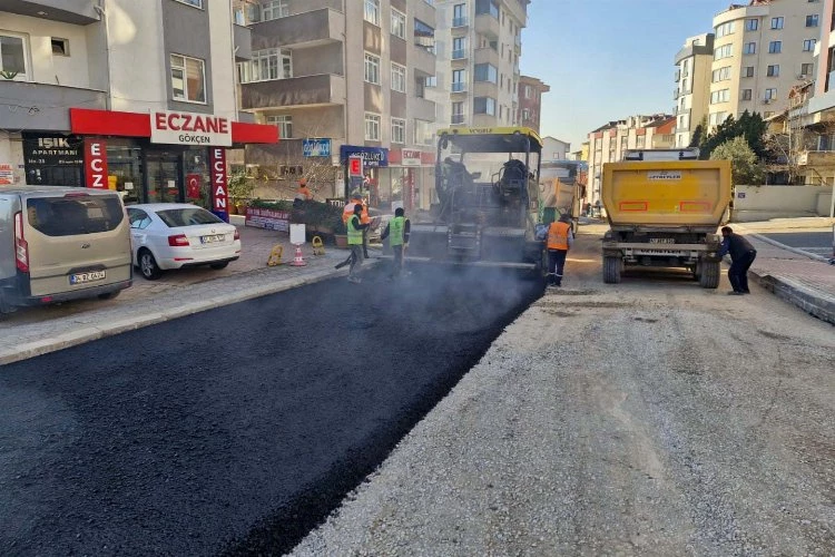 Gebze Köşklü Çeşme’de üstyapı çalışmaları sürüyor