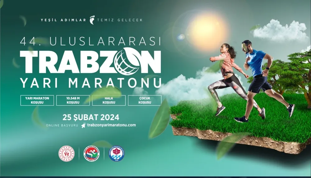 TRABZON BÜYÜKŞEHİR BELEDİYESİ BÜYÜKŞEHİR YARI MARATONDA KAPANACAK YOLLARLA İLGİLİ UYARDI