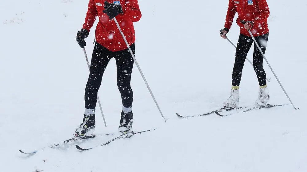 İşitme Engelliler Kayak Alp Disiplini Milli Takımı Erzurum