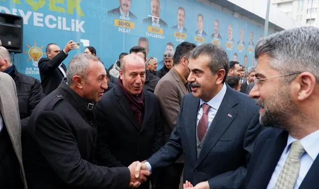 Milli Eğitim Bakanı Tekin, Erzurum