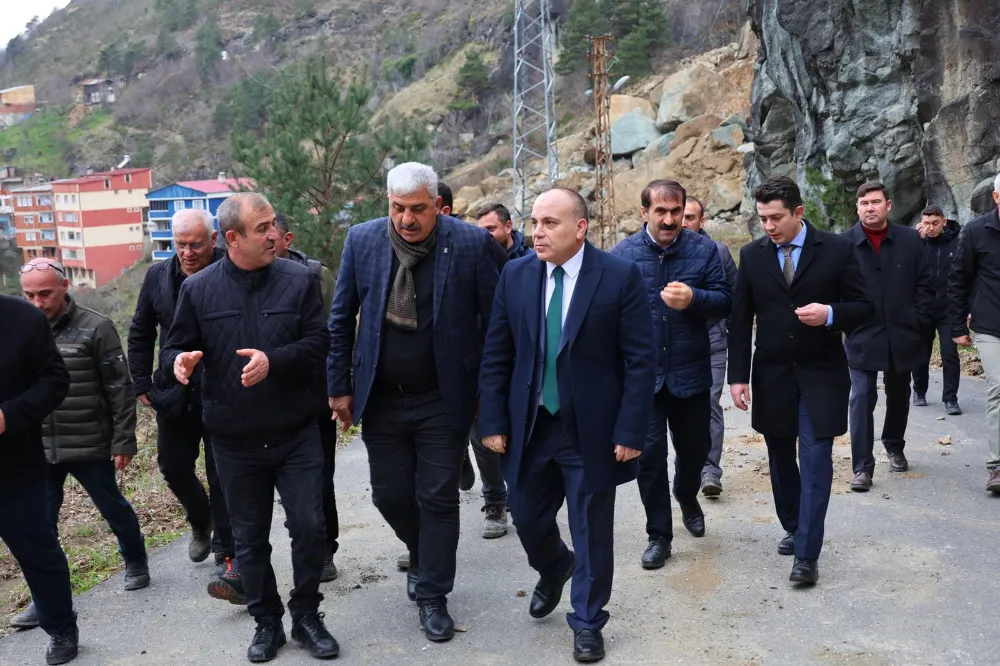 Artvin Valisi Ünsal, Borçka