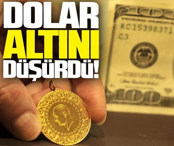 Dolar altını düşürdü!