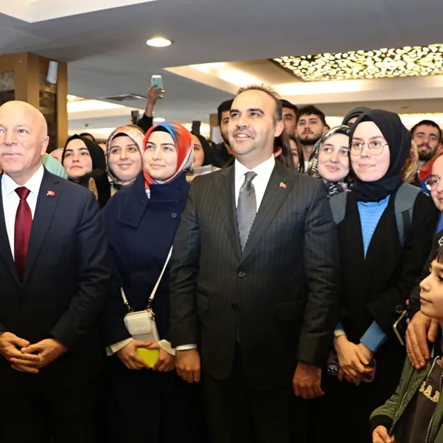 Sanayi ve Teknoloji Bakanı Mehmet Fatih Kacır, Erzurum