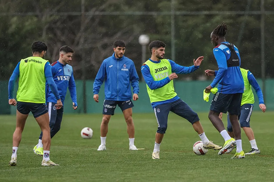 Trabzonspor, Konyaspor maçı hazırlıklarını sürdürdü