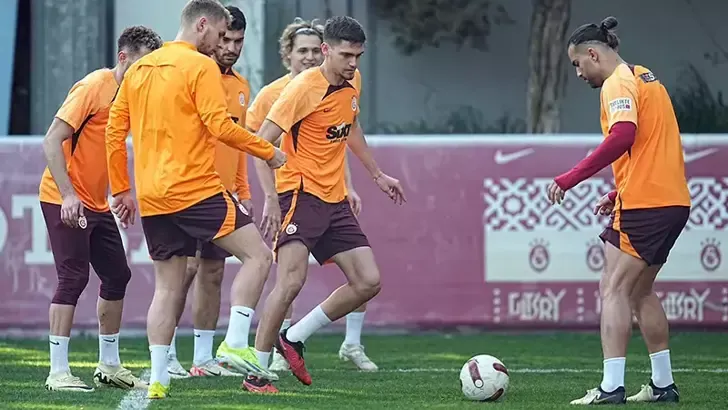 Galatasaray, Hatayspor maçının hazırlıklarını sürdürdü