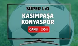 Kasımpaşa Konyaspor maçı canlı izle Taraftarium24