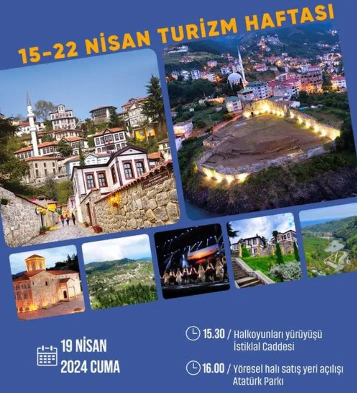 Turizm Haftası Kutlamaları Akçaabat