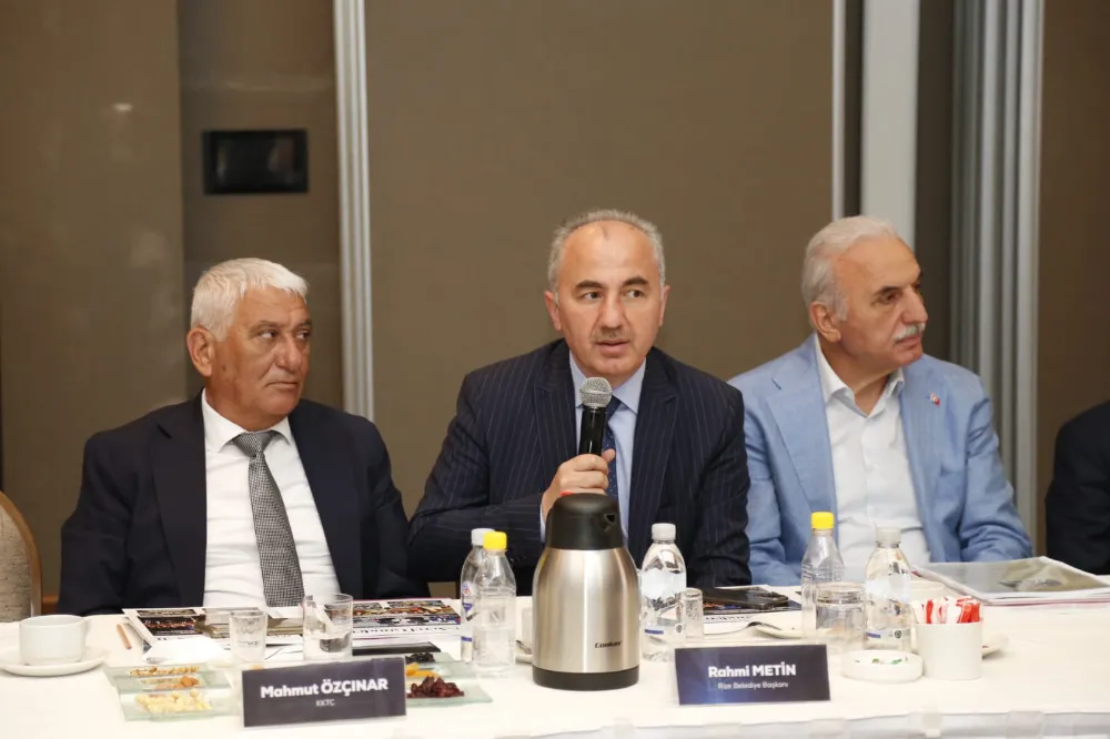 Rahmi Metin Türk Dünyası Belediyeler Birliği toplantısına katıldı