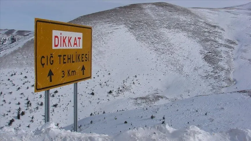 Doğu Karadeniz için çığ uyarısı