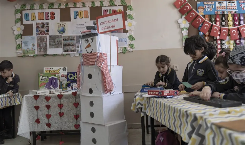 Öğrenciler zeka oyunlarıyla teknoloji bağımlılığından uzaklaştırılıyor