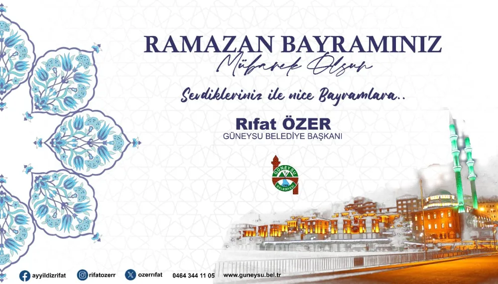 Güneysu Belediye Başkanı Rıfat Özer