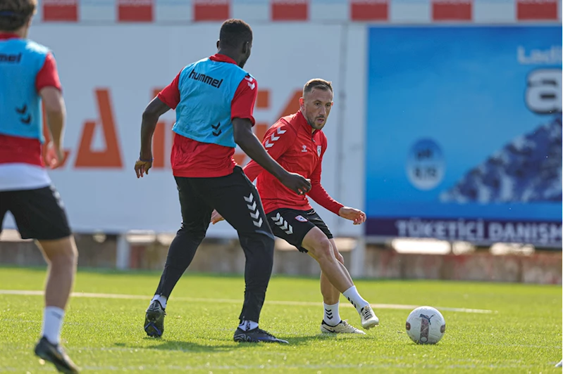 Samsunspor, Alanyaspor maçının hazırlıklarını sürdürdü