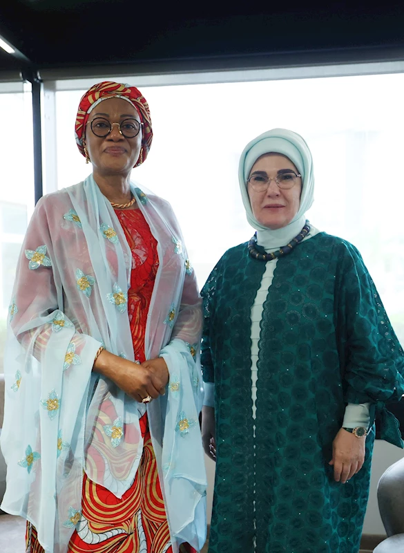 Emine Erdoğan, Nijerya Nijerya Devlet Başkan Tinubu