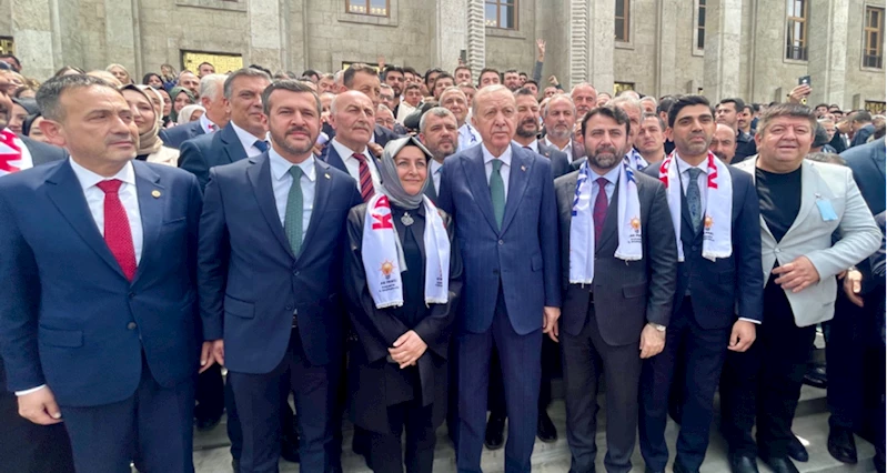 Karabük heyeti, AK Parti Grup Toplantısı