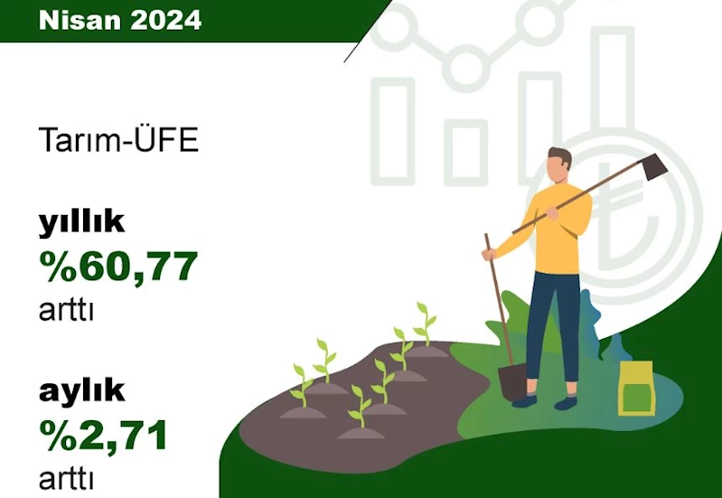TÜİK: Tarım ürünleri üretici fiyatları aylık yüzde 2,71 arttı
