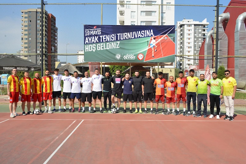 Yenişehir Belediyesi 19 Mayıs Ayak Tenisi Turnuvası başladı