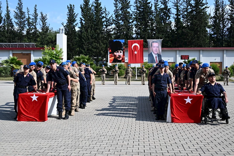 Osmaniye’de 18 engelli genç, askerlik heyecanını yaşadı