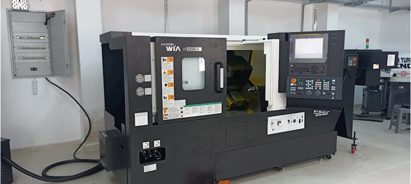 Vezirköprü Mesleki ve Teknik Anadolu Lisesine CNC torna makinesi alındı