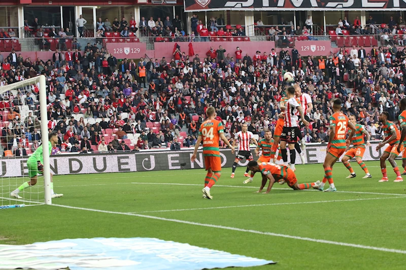 Samsunspor - Alanyaspor: 1-1