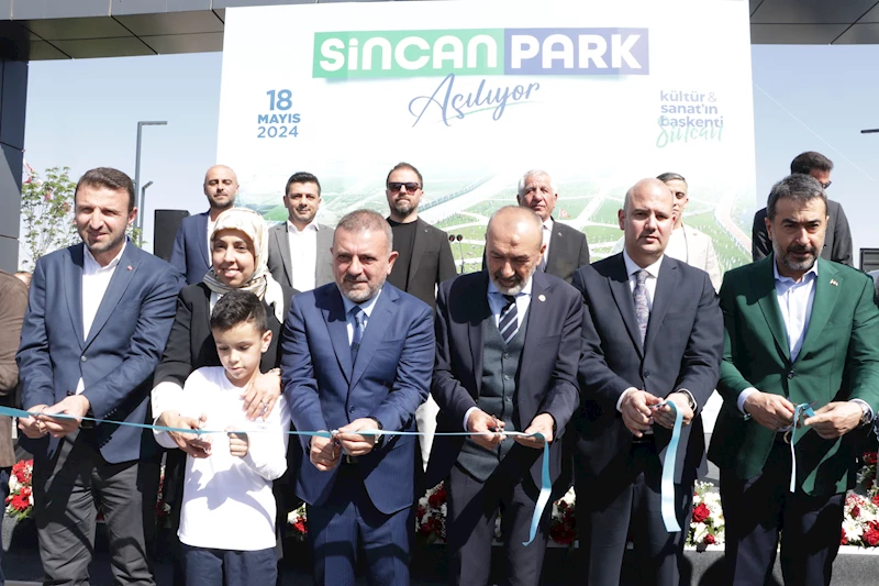 ‘Sincan Park’ hizmete açıldı