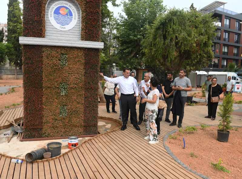 Yenişehir Belediyesi Güven Parkı’nı baştan aşağı yeniliyor