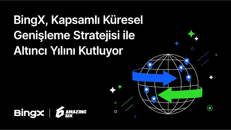 6’ncı yılını kutlayan BingX, küresel genişleme stratejisi ExpansionX’i duyurdu