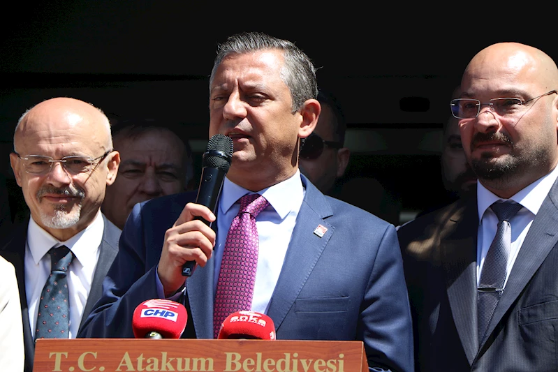 Özgür Özel: Yerinde sayanı, yerinde tutmayacağız