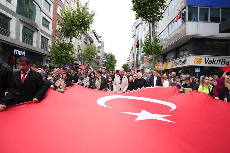 Ümraniye’de 19 Mayıs korteji