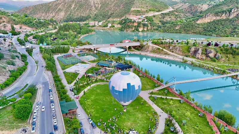 Tunceli’de sıcak hava balonu turizmi 