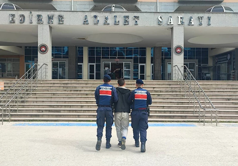 Edirne’de birçok suçtan aranan şüpheli yakaladı 