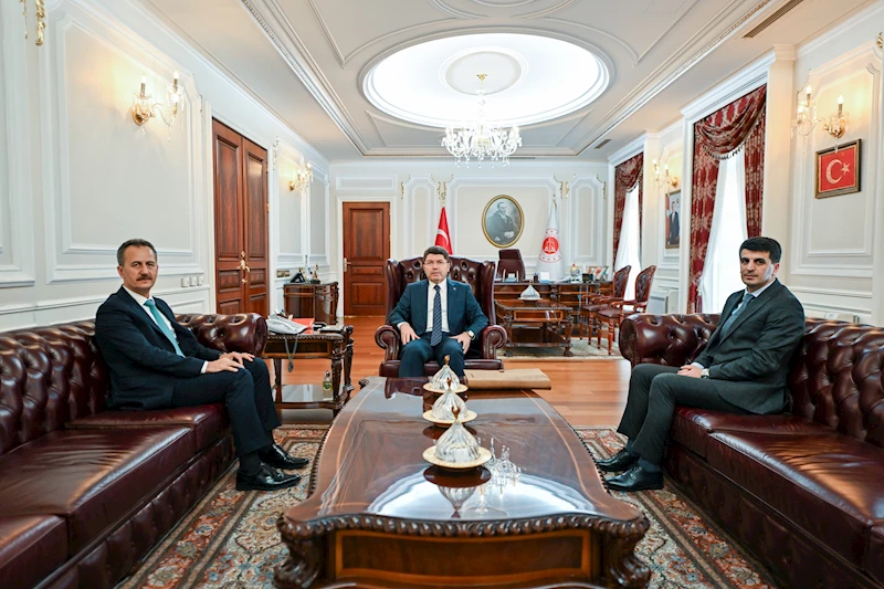 Bakan Tunç, Savunma Sanayii Başkanı Görgün ile görüştü