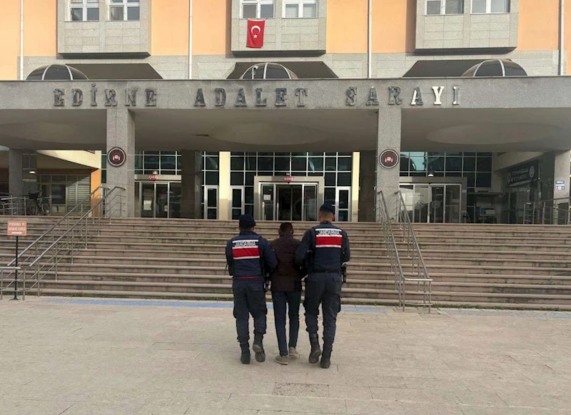 Edirne’de ‘Terör örgütü propagandası yapmak’ suçundan aranan şüpheli, sınırda yakalandı 