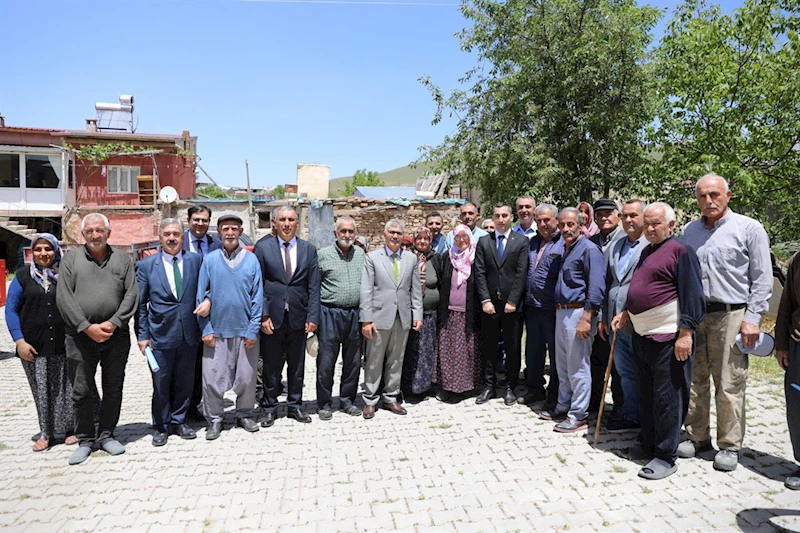 Niğde’de Vali Çelik’in köy ziyaretleri devam ediyor